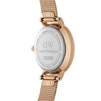Armbanduhr Daniel Wellington Dame Petite Pressed Melrose in Stahl DW00100440 - DW00100440